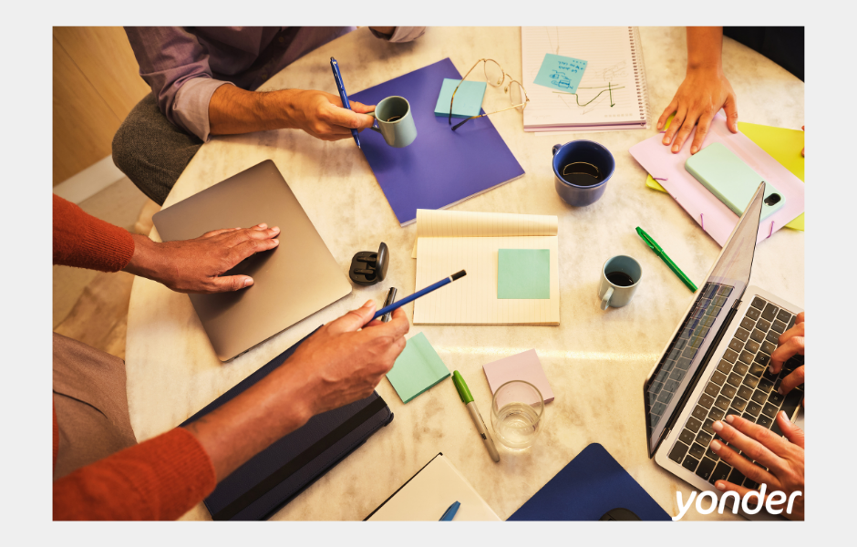 A tourism team planning their new AI Chatbot