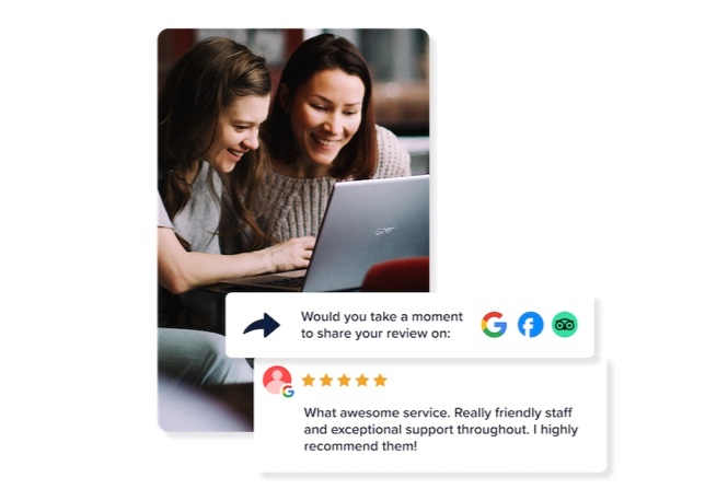 Online Review Generation with Yonder
