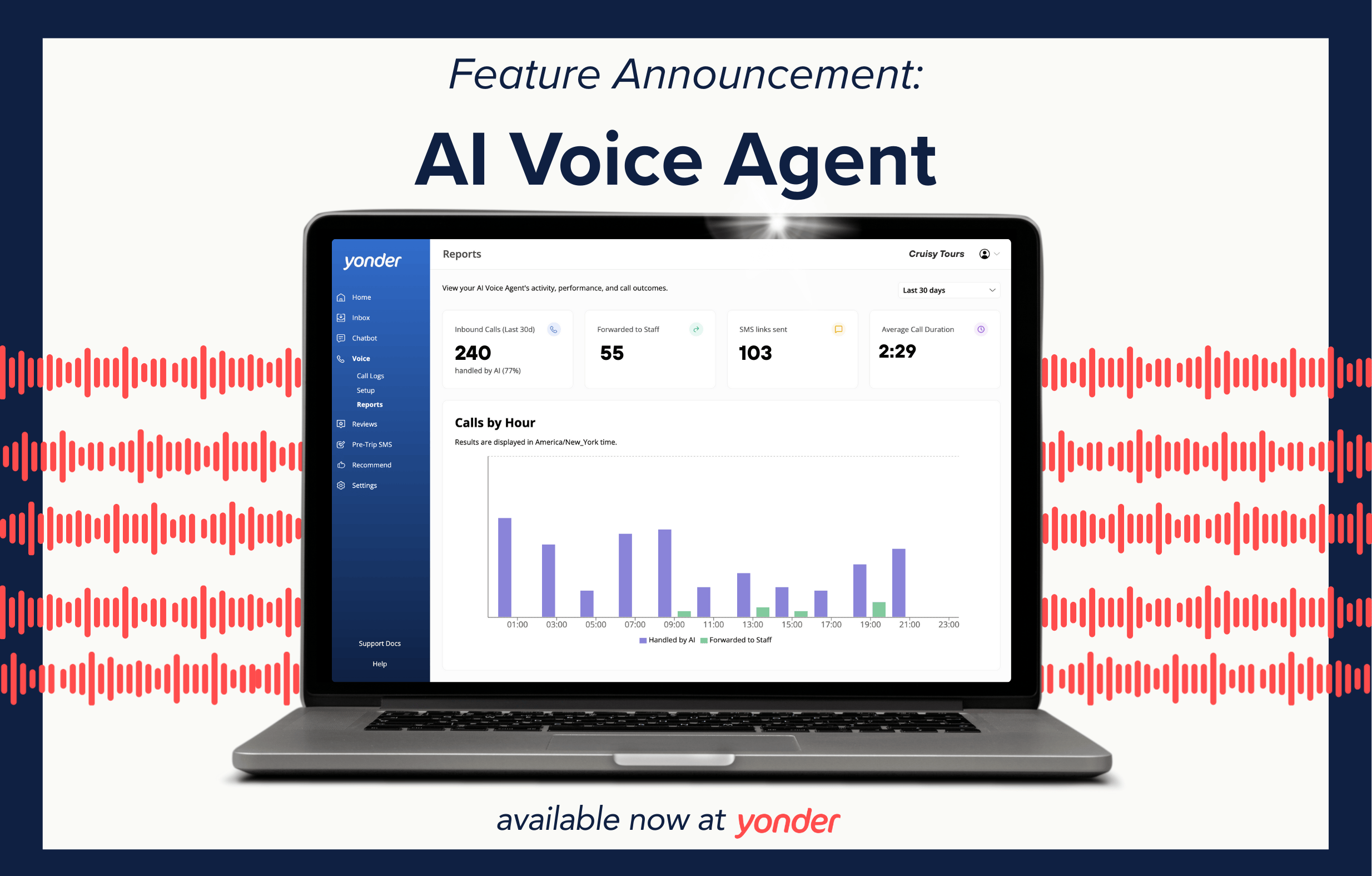 Voice Agent Feature release to Yonder